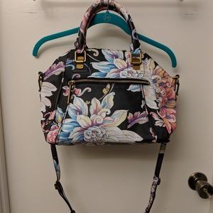 VGUC Elliott Lucca floral satchel
